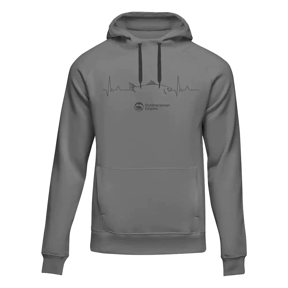 Fishing Cardiogram Unisex Hoodie