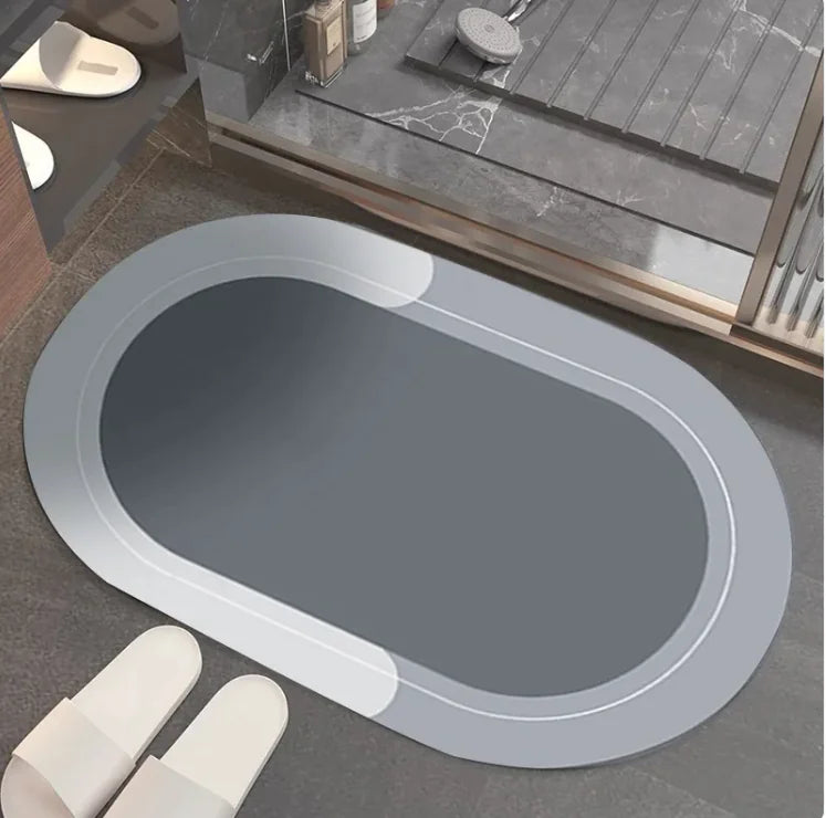 Soft Diatom Ooze Bathroom Mat