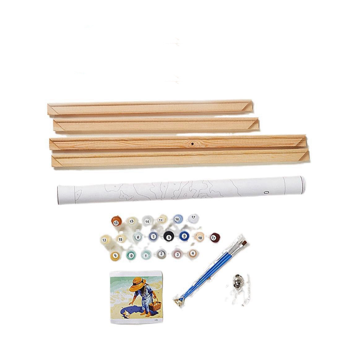 Digital Oil Painting Decoration DIY Anime