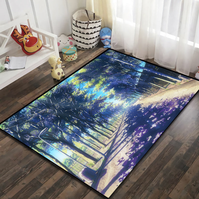 Japanese Cartoon Anime Carpet Bedroom Bedside