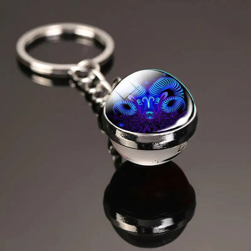 Zodiac Key Ring