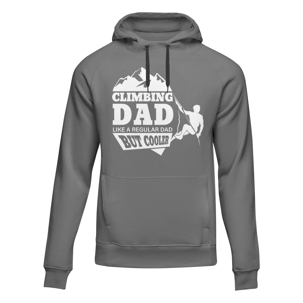 Climbing Dad Unisex Hoodie