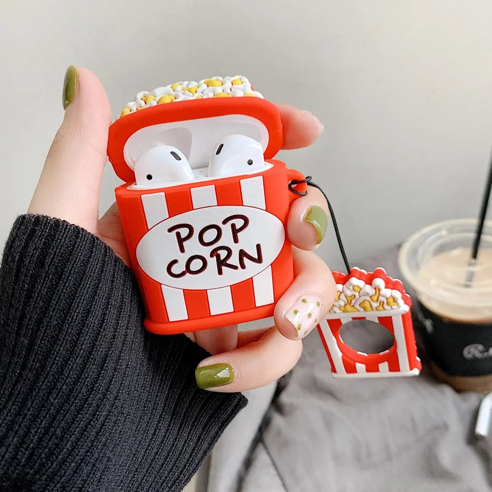 Fries And Popcorn AirPod Cases