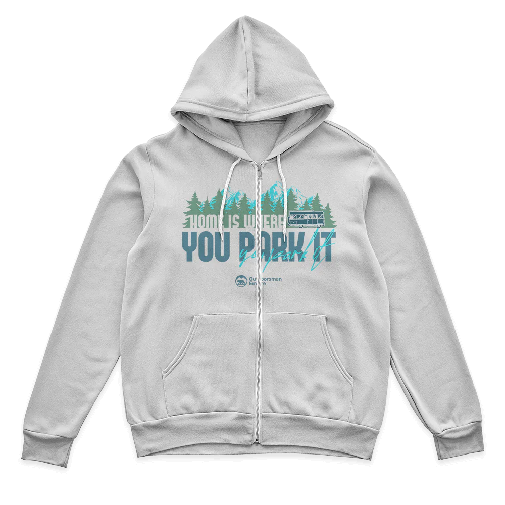 Home Parking Zip Hoodie