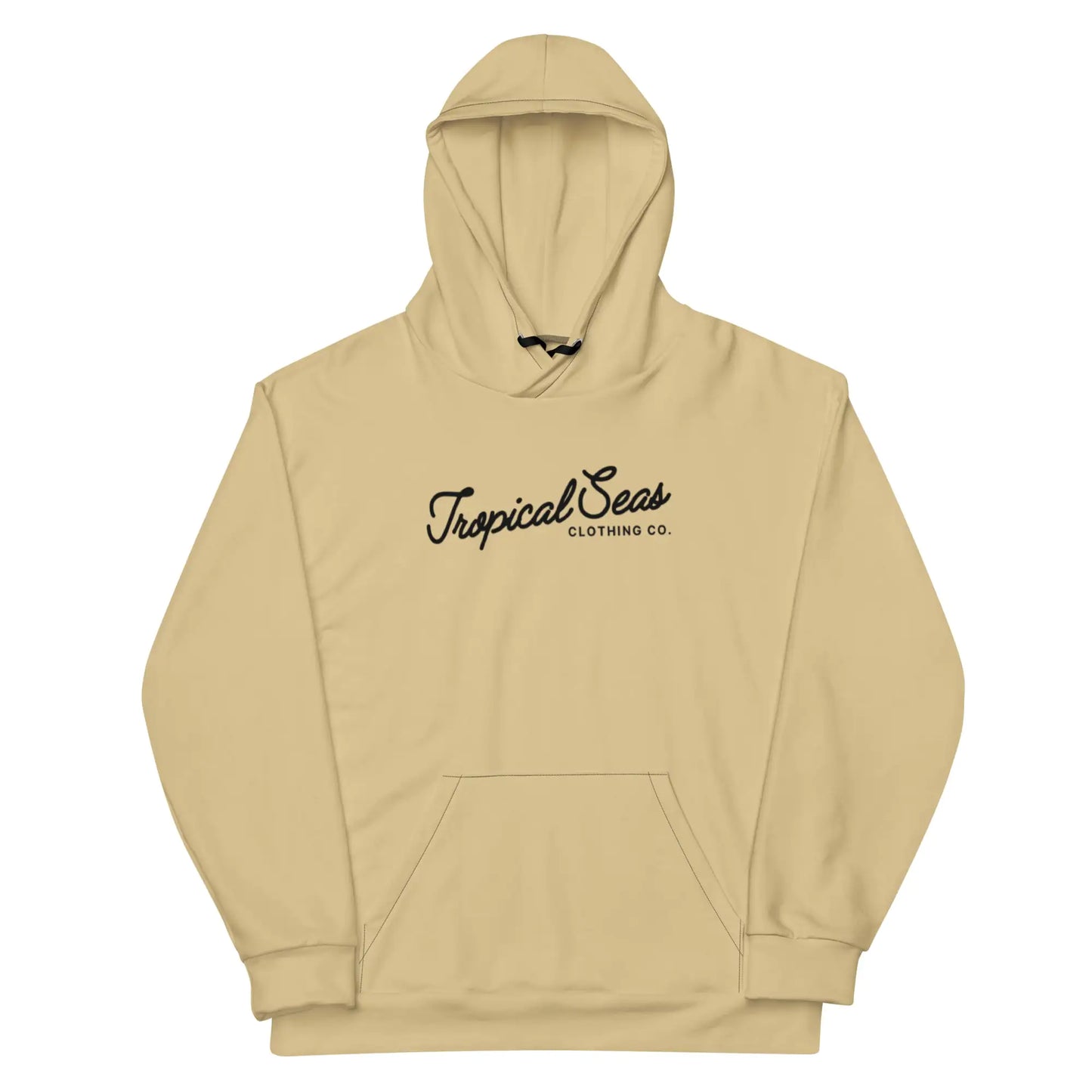 Beige Tropical Seas Hoodie