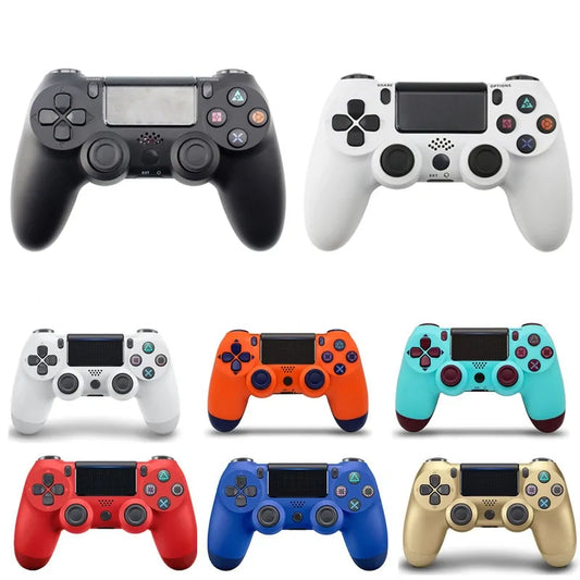 Bluetooth/Wired Dual Vibration Gamepad for PS4 & PS3