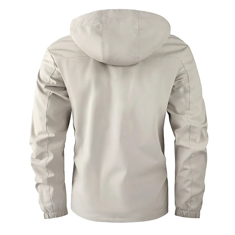 Winter Men's Jacket Thickened Thermal Hooded