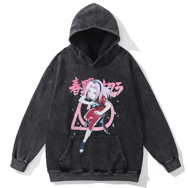 Naruto Printed Harajuku Sweatshirt