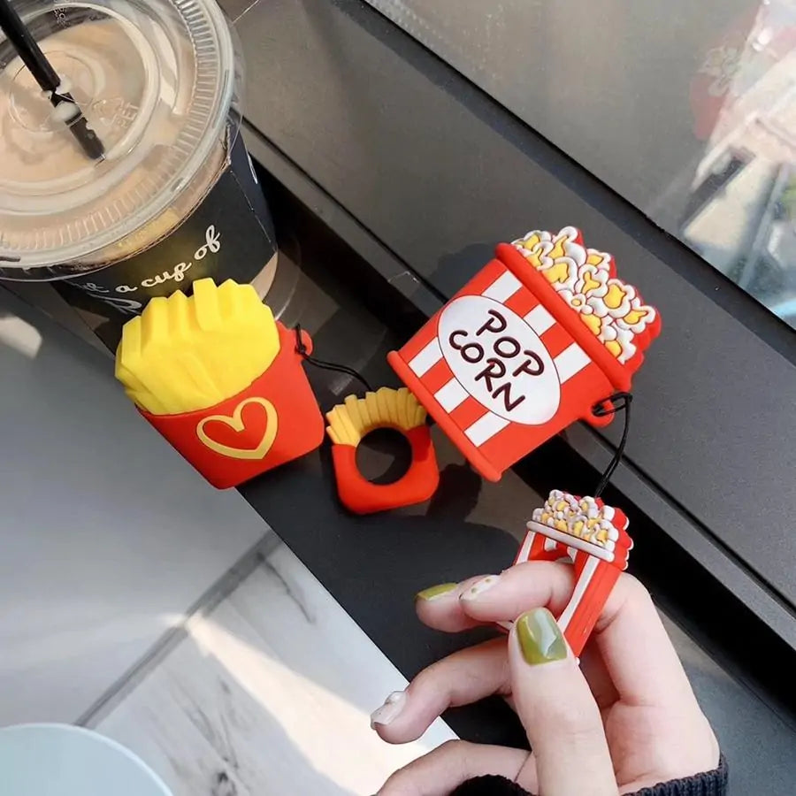 Fries And Popcorn AirPod Cases