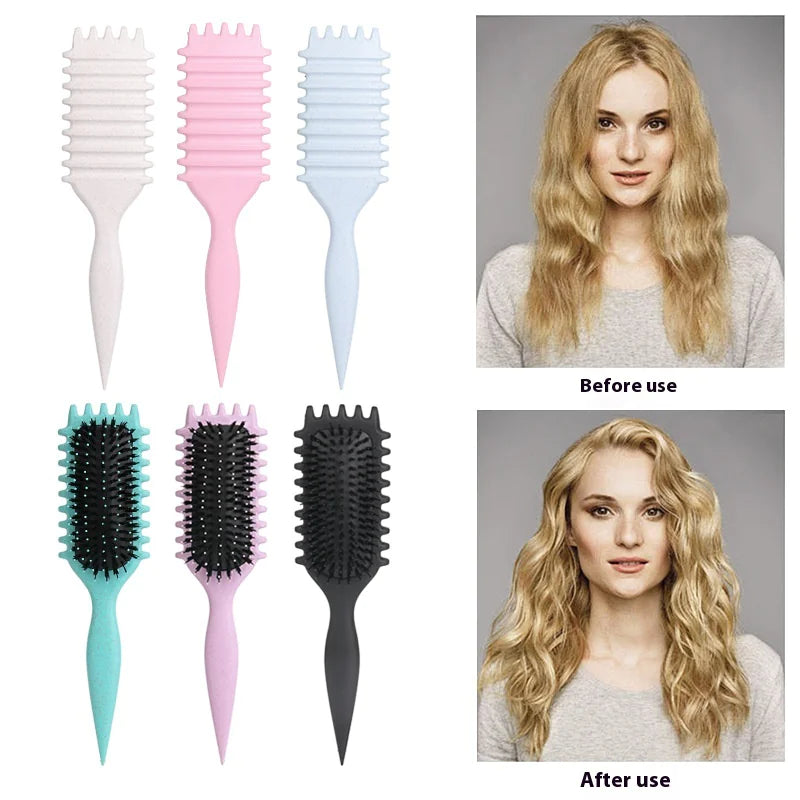 Tangled Hair Comb Curls Define Styling Brush