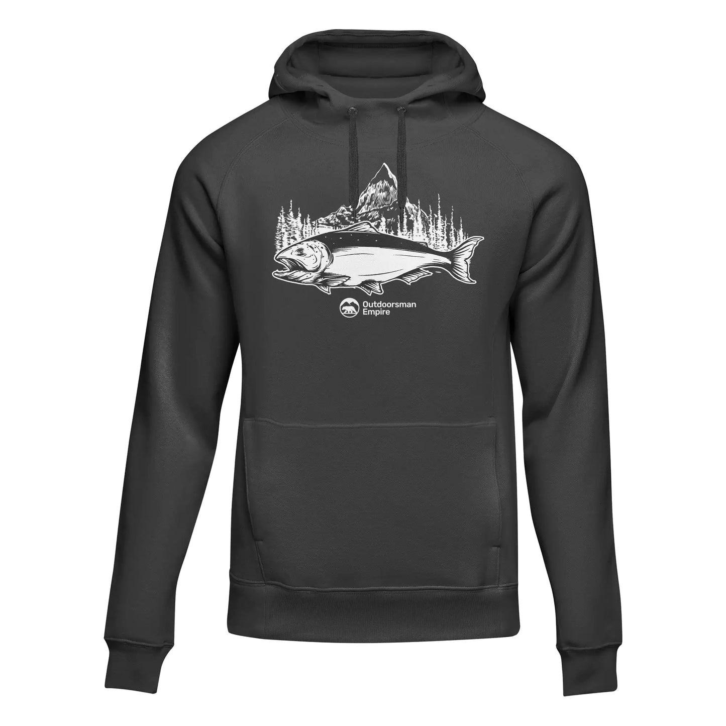 Fishing Mountain Unisex Hoodie