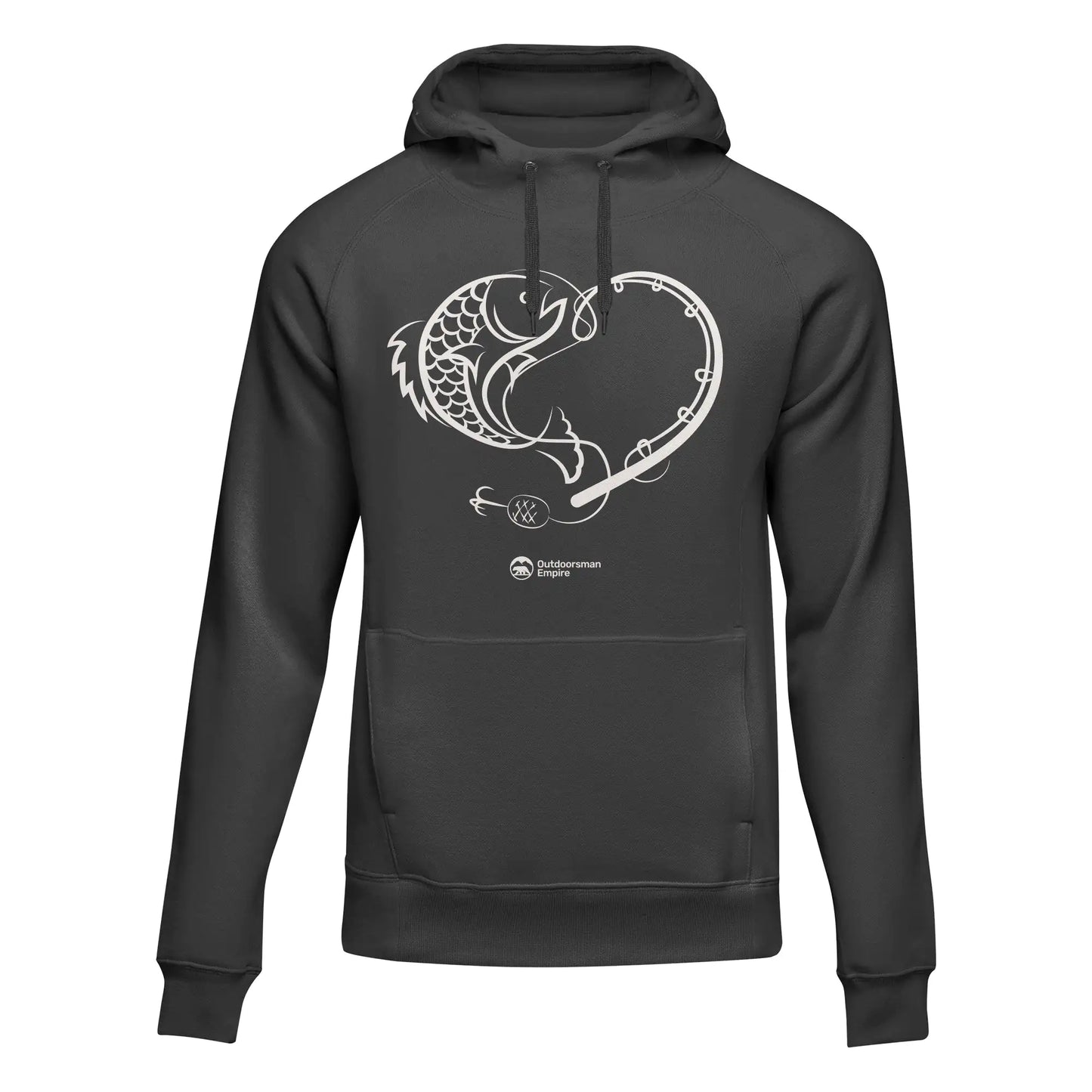 Fishing Heart' Unisex Hoodie