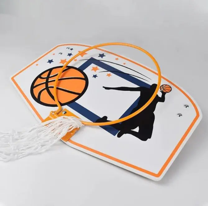 Wooden Punch-free Storage Basketball Board Can Hold Clothes