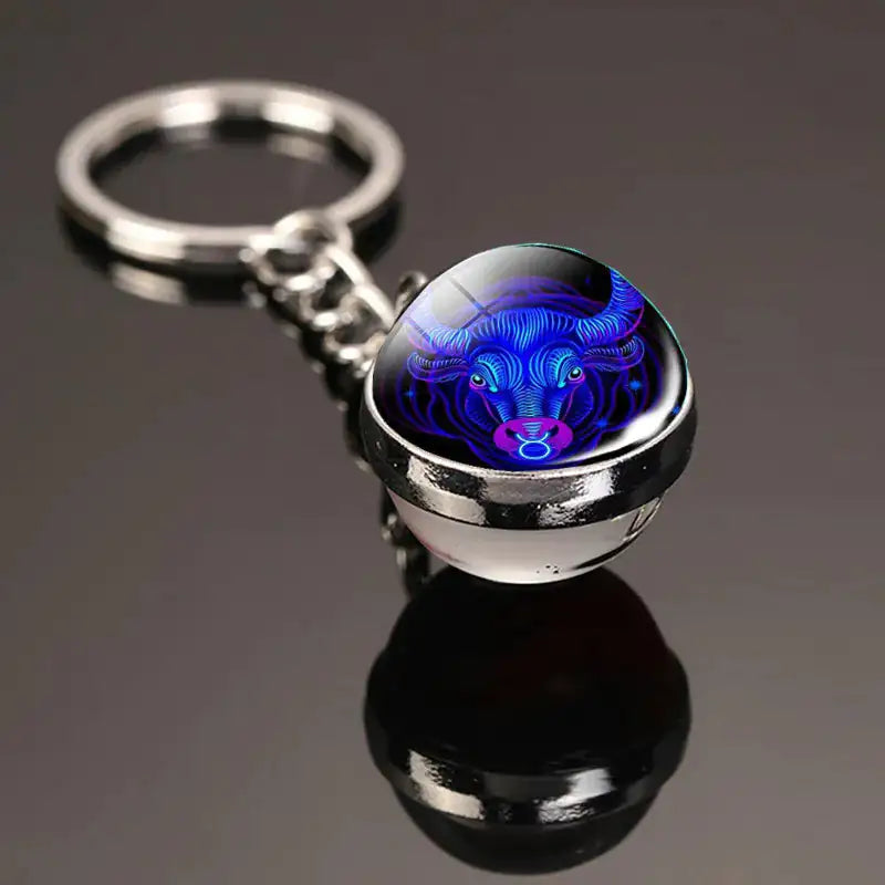 Zodiac Key Ring