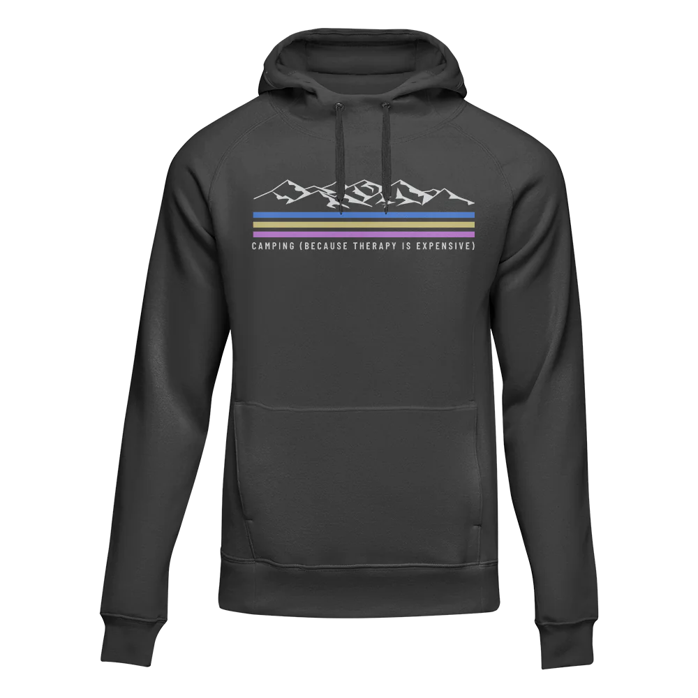 Camping Lines Unisex Hoodie