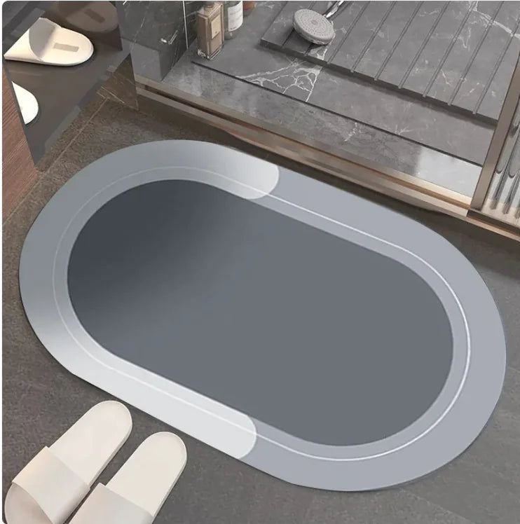 Soft Diatom Ooze Bathroom Mat