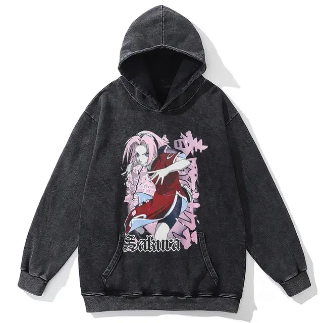 Naruto Printed Harajuku Sweatshirt