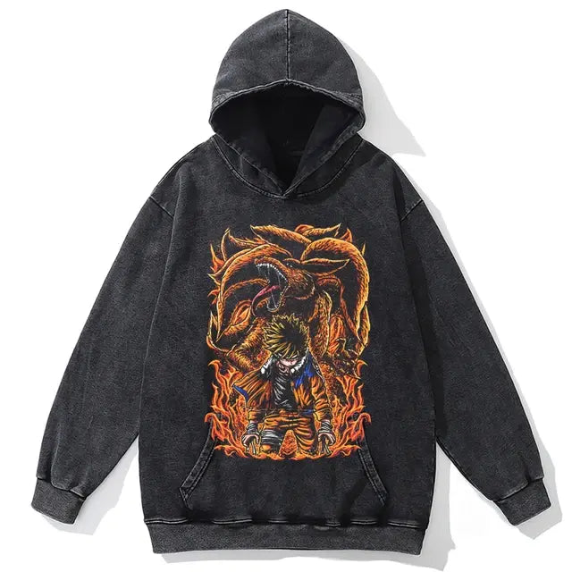 Naruto Printed Harajuku Sweatshirt