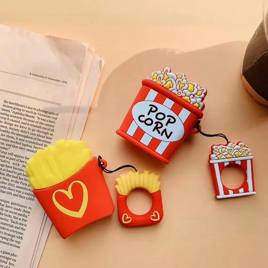 Fries And Popcorn AirPod Cases