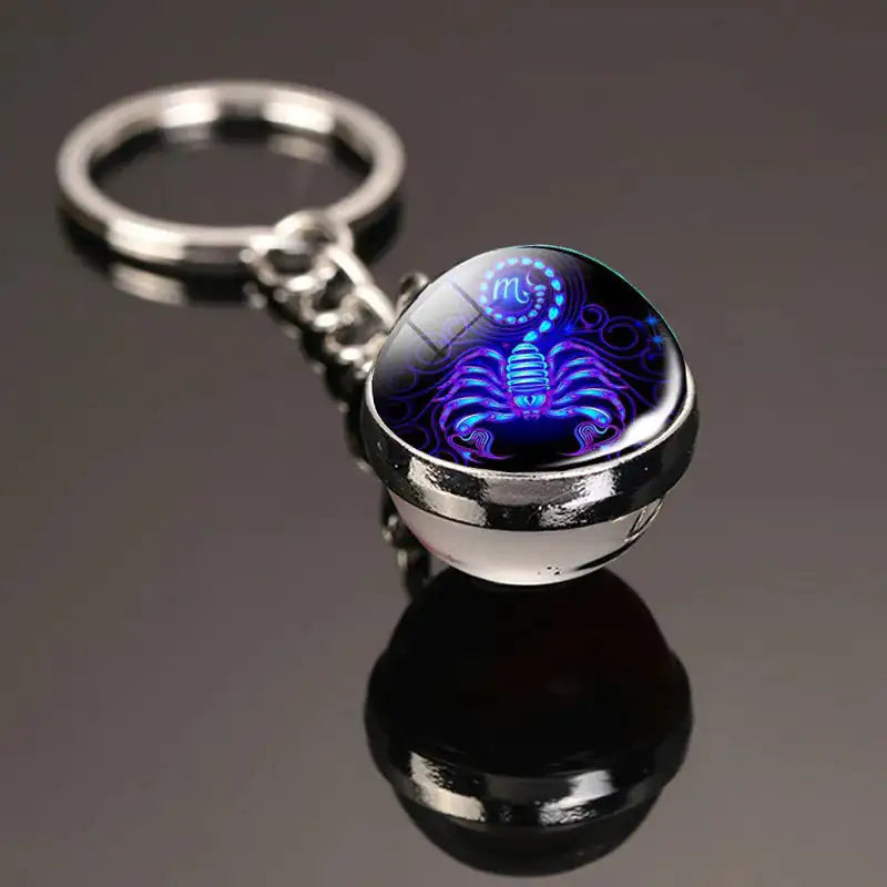 Zodiac Key Ring